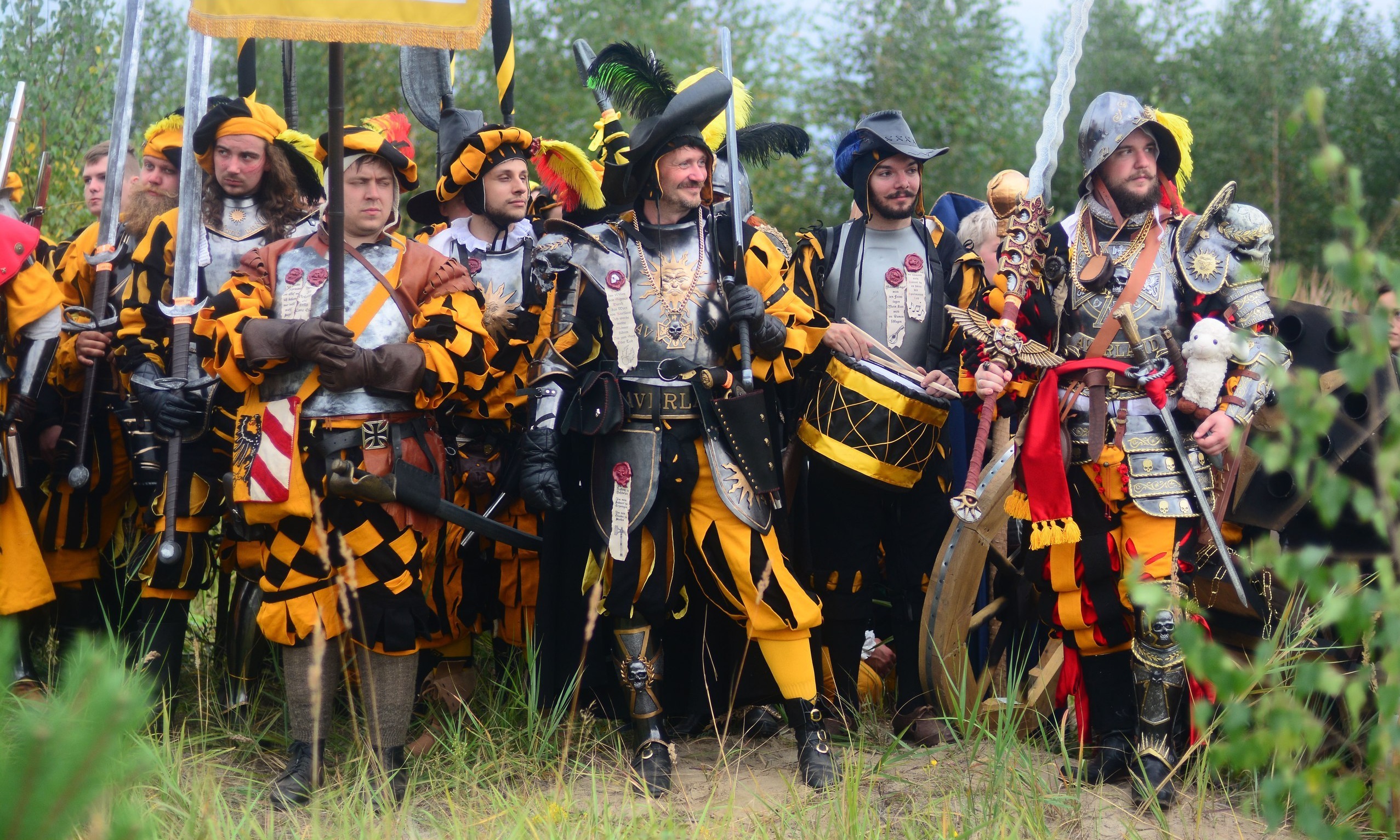 Косплей на персонажей вселенной Warhammer Fantasy